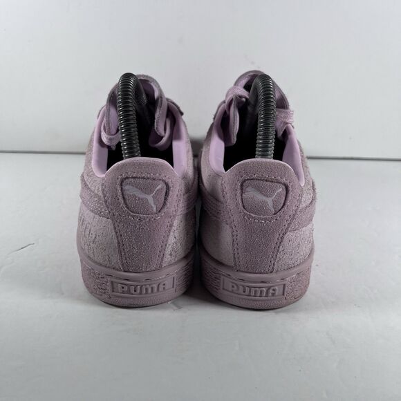 Puma Seude Classic Emboss Pink Lace Up Athletic Shoes Sneakers Women's Size 7.5 - Picture 4 of 8